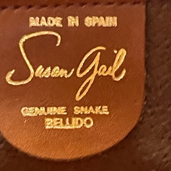 Women’s Susan Gail vintage made Spain genuine snake purse - Picture 3 of 7